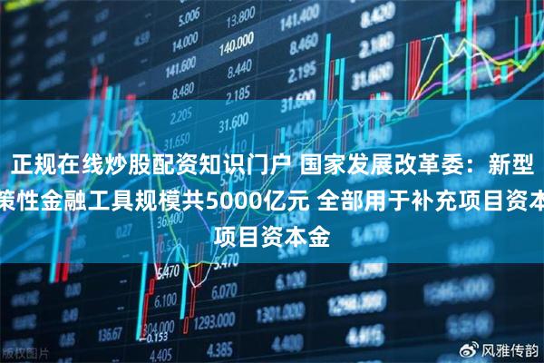 正规在线炒股配资知识门户 国家发展改革委：新型政策性金融工具规模共5000亿元 全部用于补充项目资本金